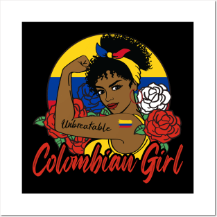 Colombian Girl Posters and Art